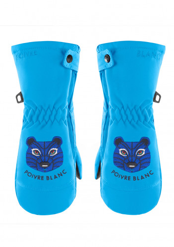 Children's thumb gloves Poivre Blanc W21-0973-BBBY Ski mittens diva blue